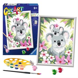Ravensburger CreArt Paint by Numbers - Koala Cuties